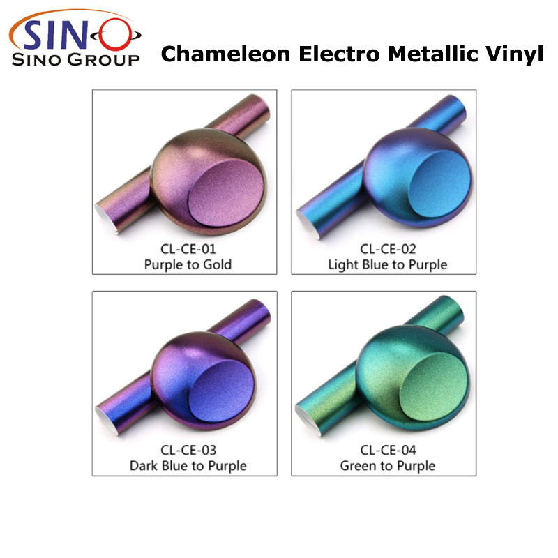 CL-CE Chamäleon elektrisch metallisch Autoverpackungs-Vinylfolie