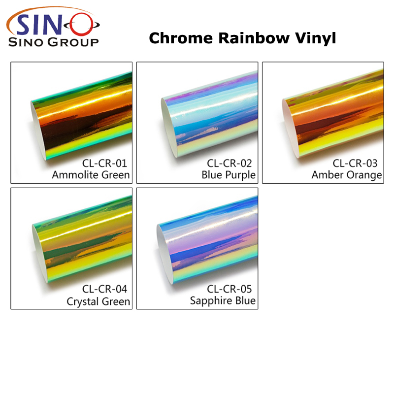 CL-CR Chrom-Regenbogen holografische Autowrap-Vinylfolie
