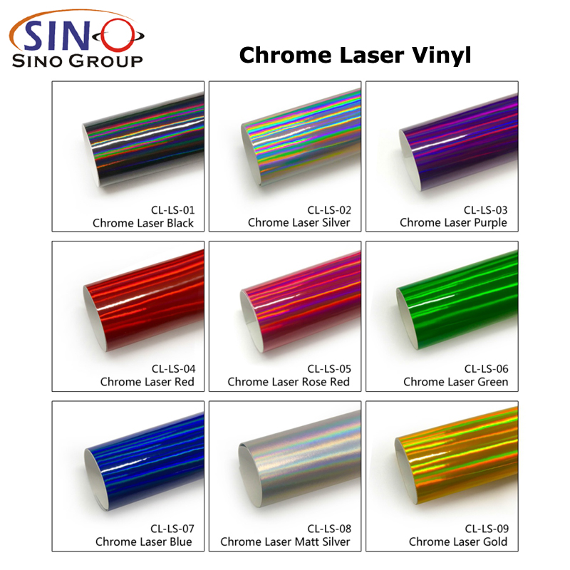 CL-LS Laserchrom holografische Autoverpackungs-Vinylfolie