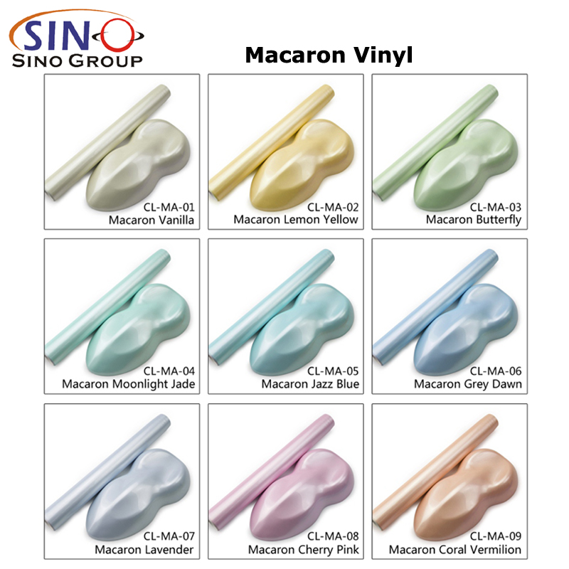 CL-MA Macaron Auto Wrap Vinylfolie